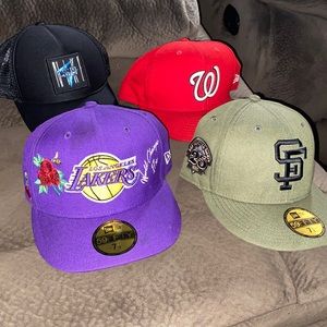 Fitted caps